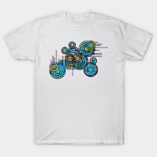 Simple Elegant Mechanical Industrial Engineer T-Shirt